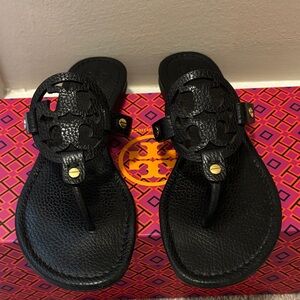 Tory Burch Black Sandals for Women Millers 8